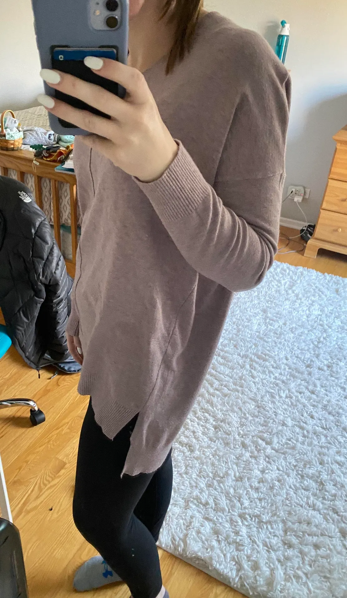 Mauve Sweater Pink - Image 2