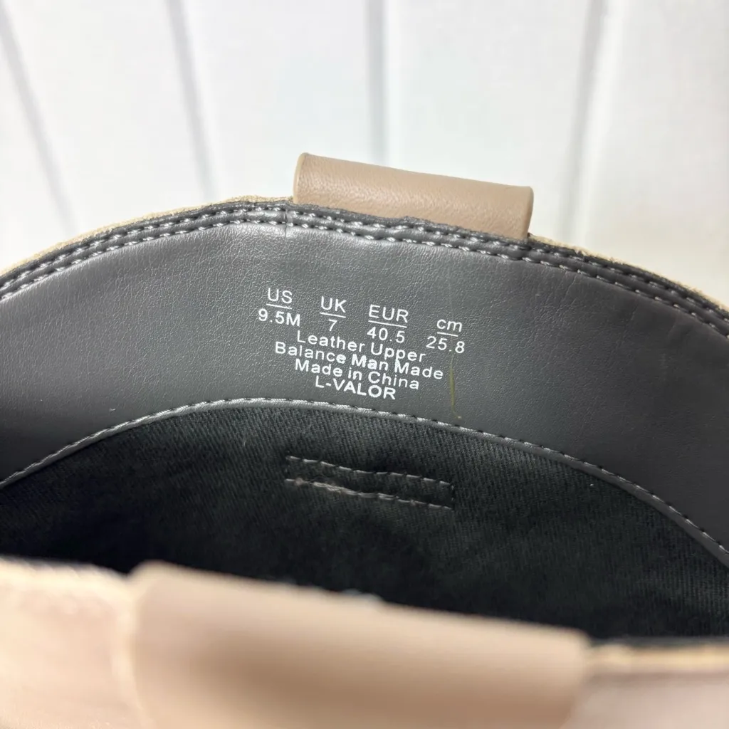 Franco Sarto Taupe Leather Upper Women's Valor Mid Shaft Cowboy Boots‎ Size 9.5 - Image 4