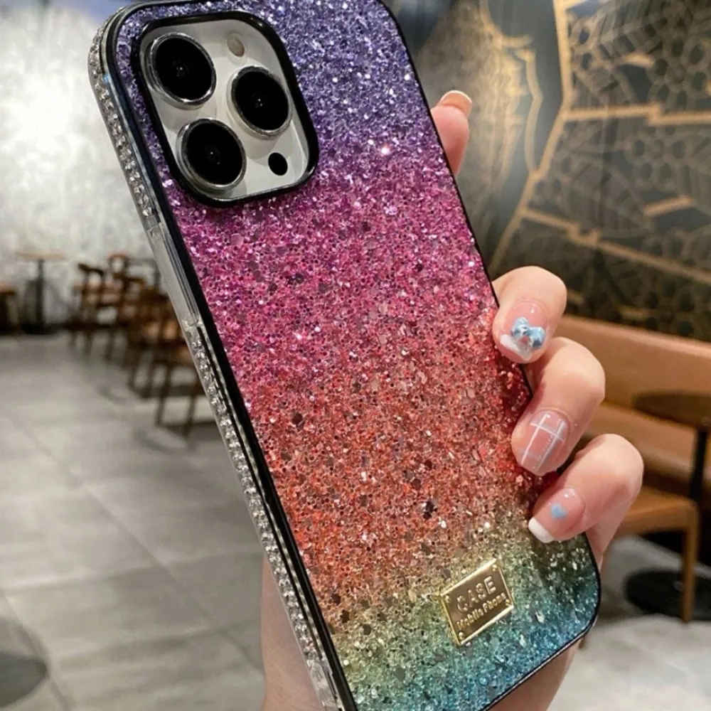 iPhone 11 ombré glitter case - Image 4