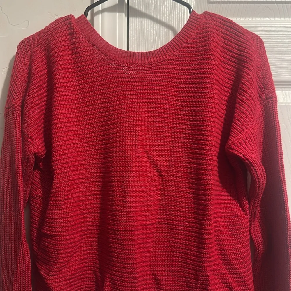 Red Reversible Sweater - Image 3