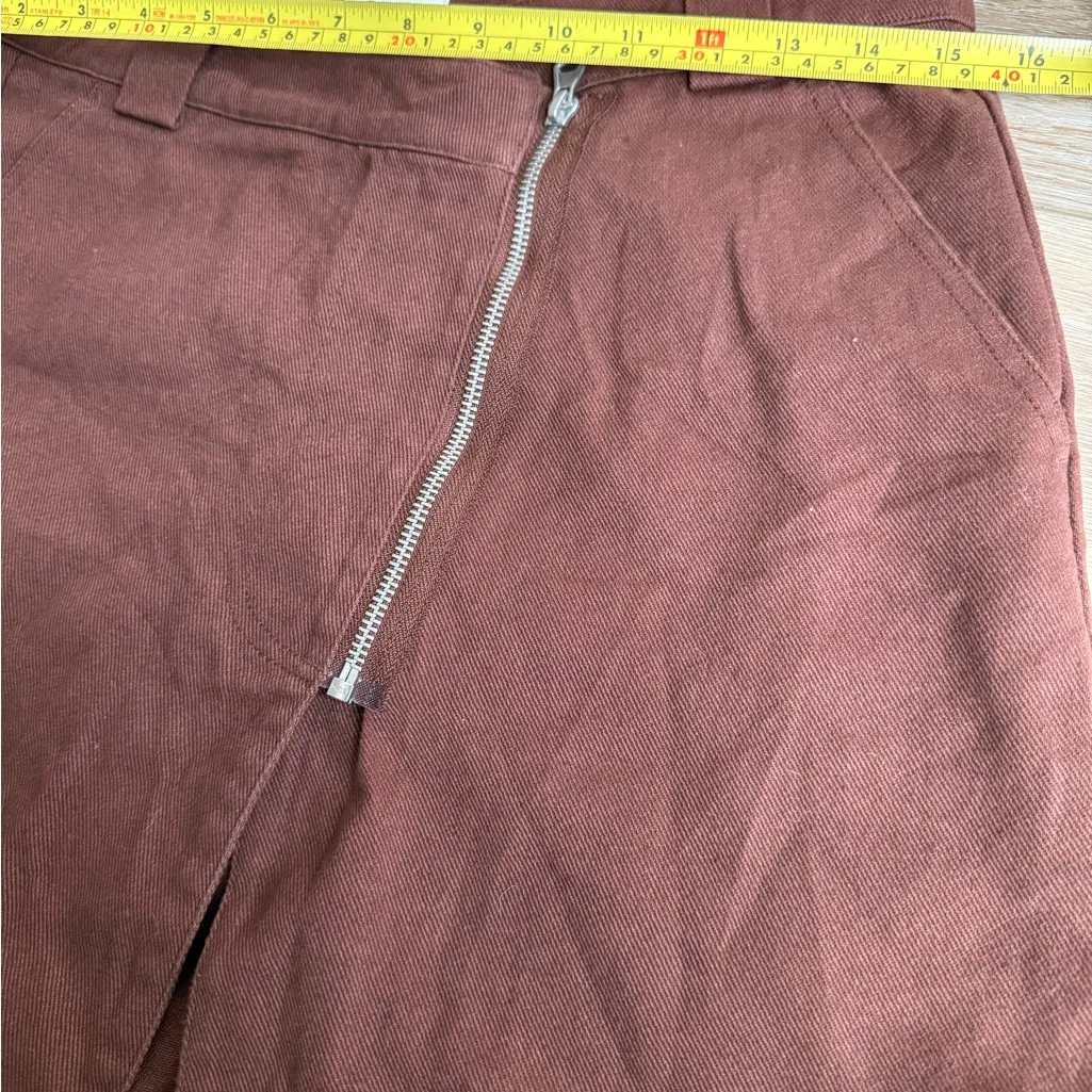 Obey‎ brown skirt, Size 26 - Image 4