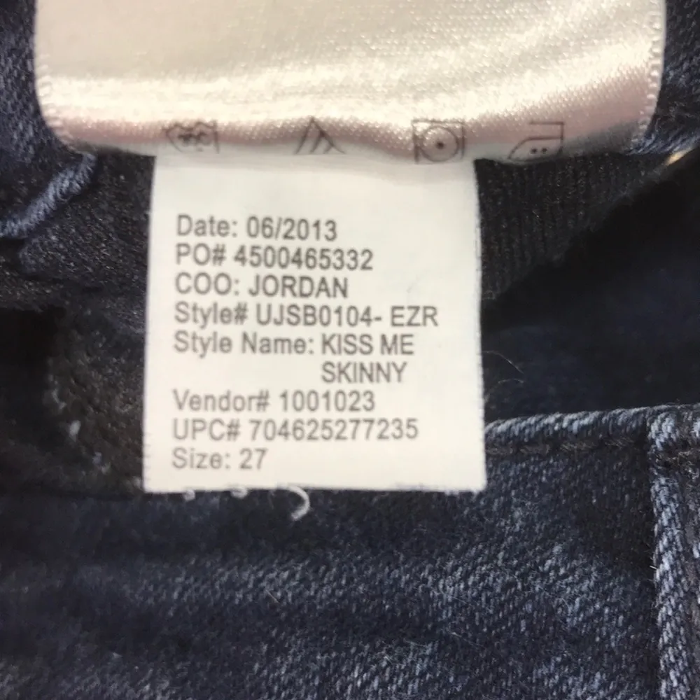 Jessica Simpson Kiss Me Jegging Skinny Jeans, Blue, 27 - Image 7