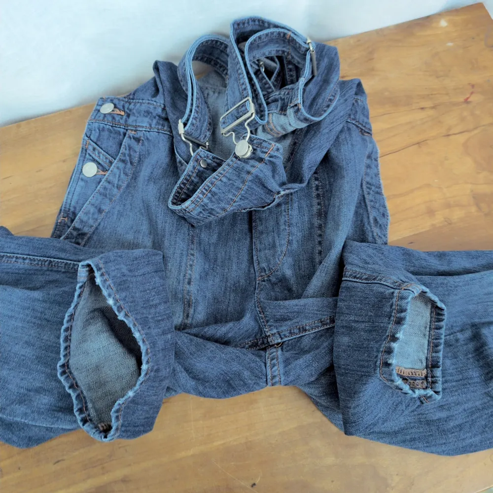 Ladies' Gap 100% Cotton Denim Overalls Small - Image 7