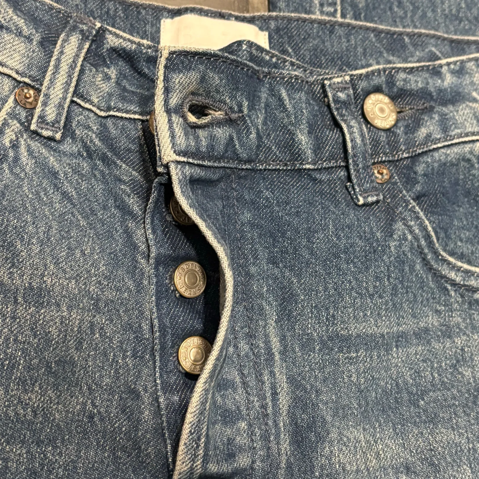 Boyish the Casey High Rise Straight in Authentic Rigid - size 25 - Image 4