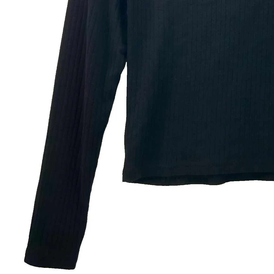 Gap‎ Womens Mockneck Size Medium Ribbed Knit Elevated Basic Minimalist Timeless - Image 4