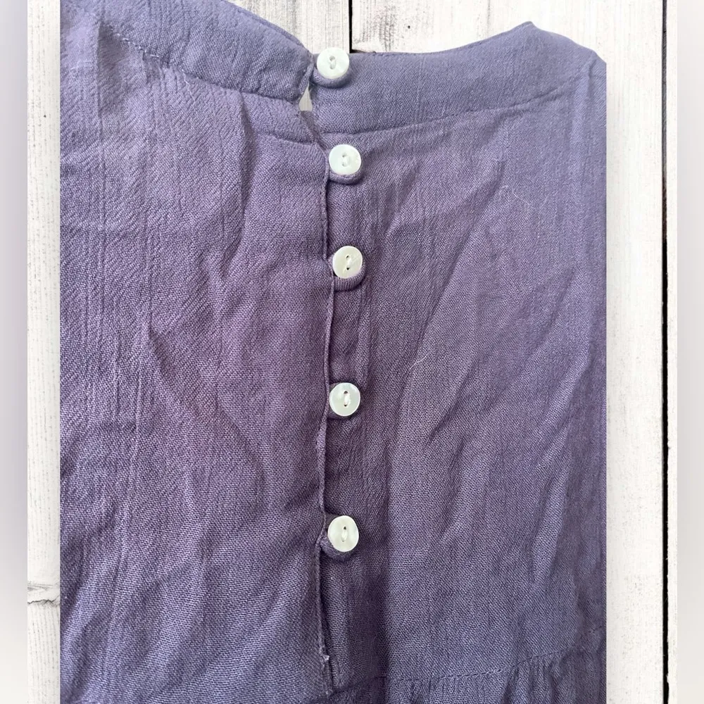 Anthropologie  Womens Floral Embroidered Sleeveless Blouse Top Size XS NWT - Image 6