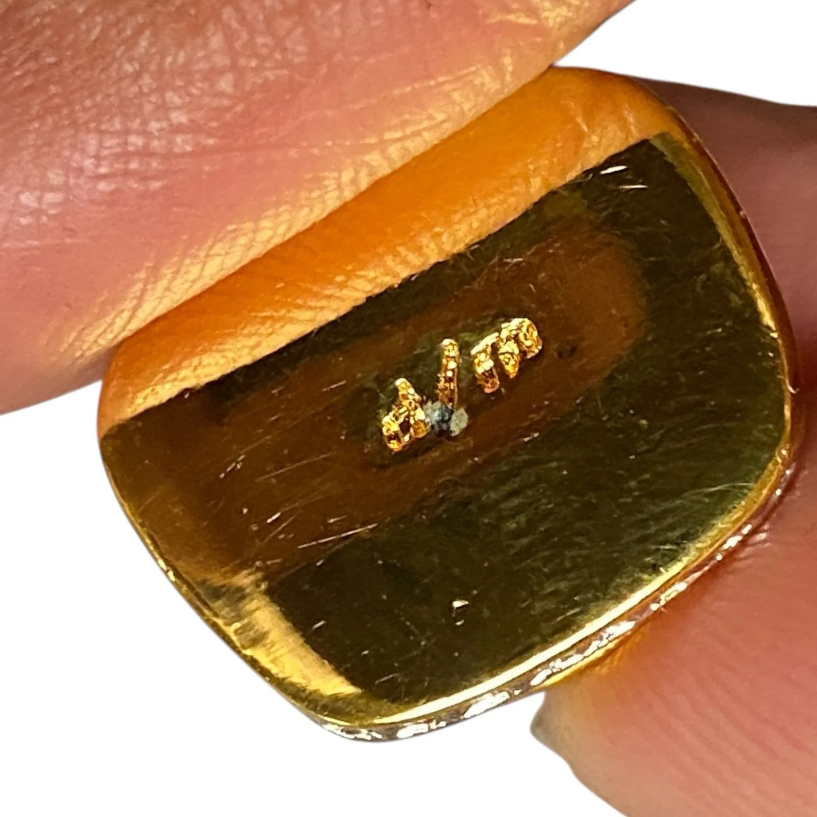 DANBURY MINT 24kt Gold Plated Cleveland Brown Charmed Toggle Bracelet Crystals - Image 4