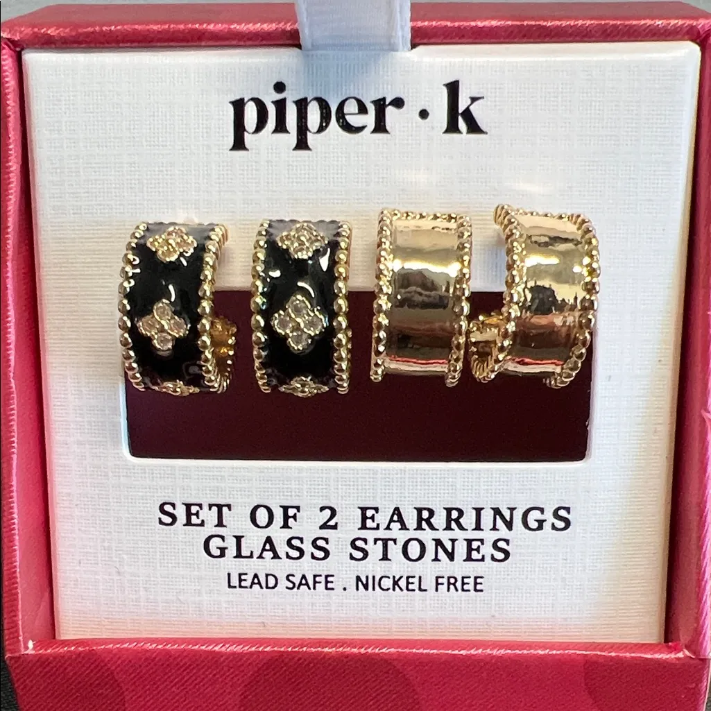 Piper K | Hoop Earrings ✨ - Image 3