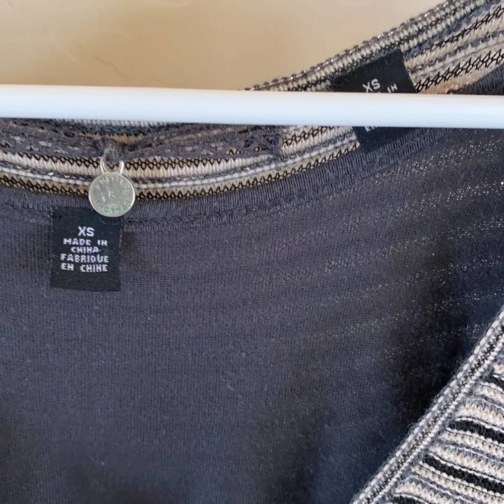 Knitted and Knotted Woven Knit Dress Size: XS - Image 4