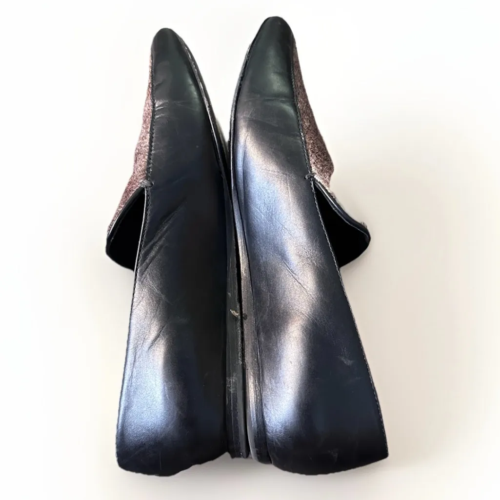 Vince Nikita Calf Hair & Leather Point-Toe Loafers Flats Slip On  10 M - Image 3