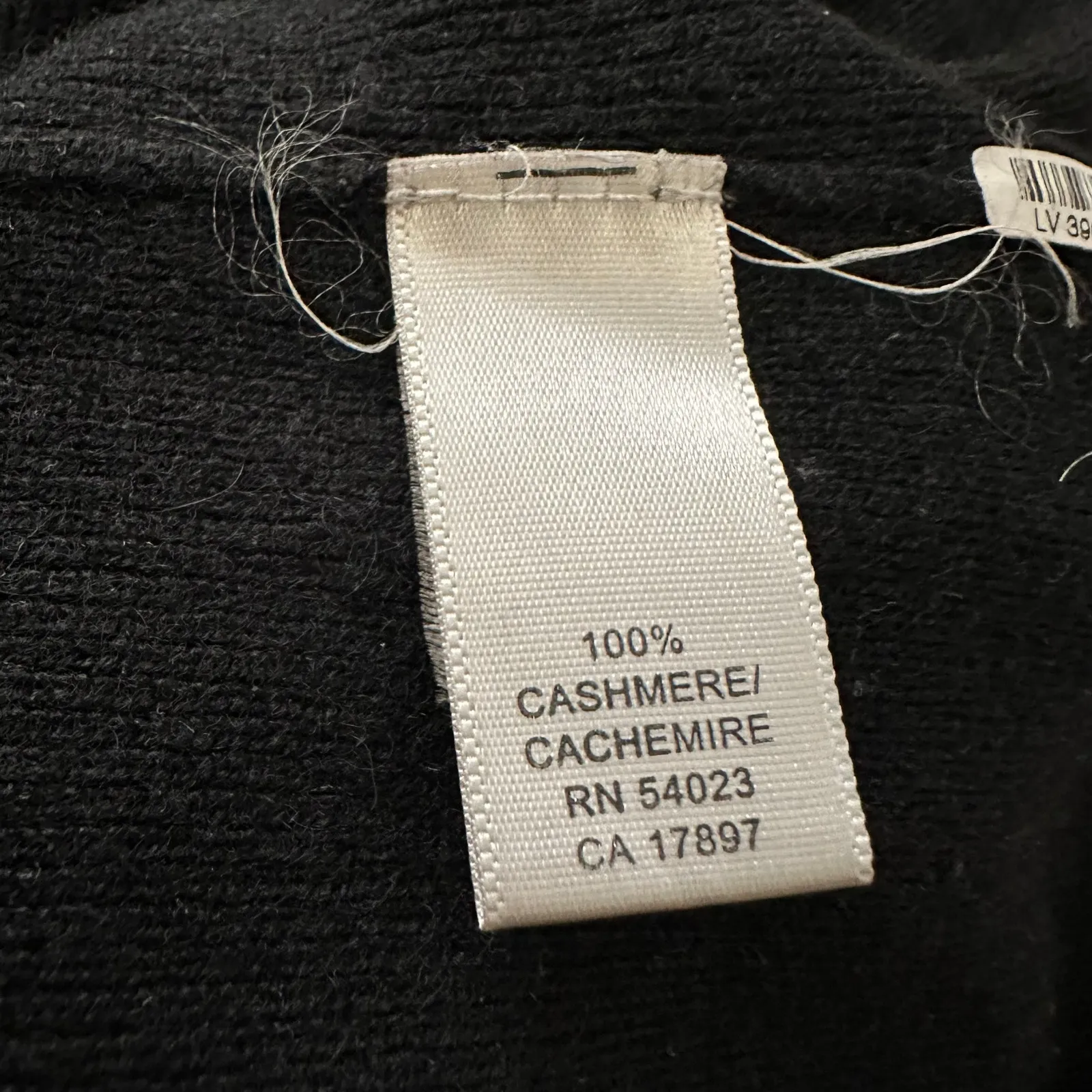 Banana Republic black cashmere knit sleeveless tank top size M - Image 7