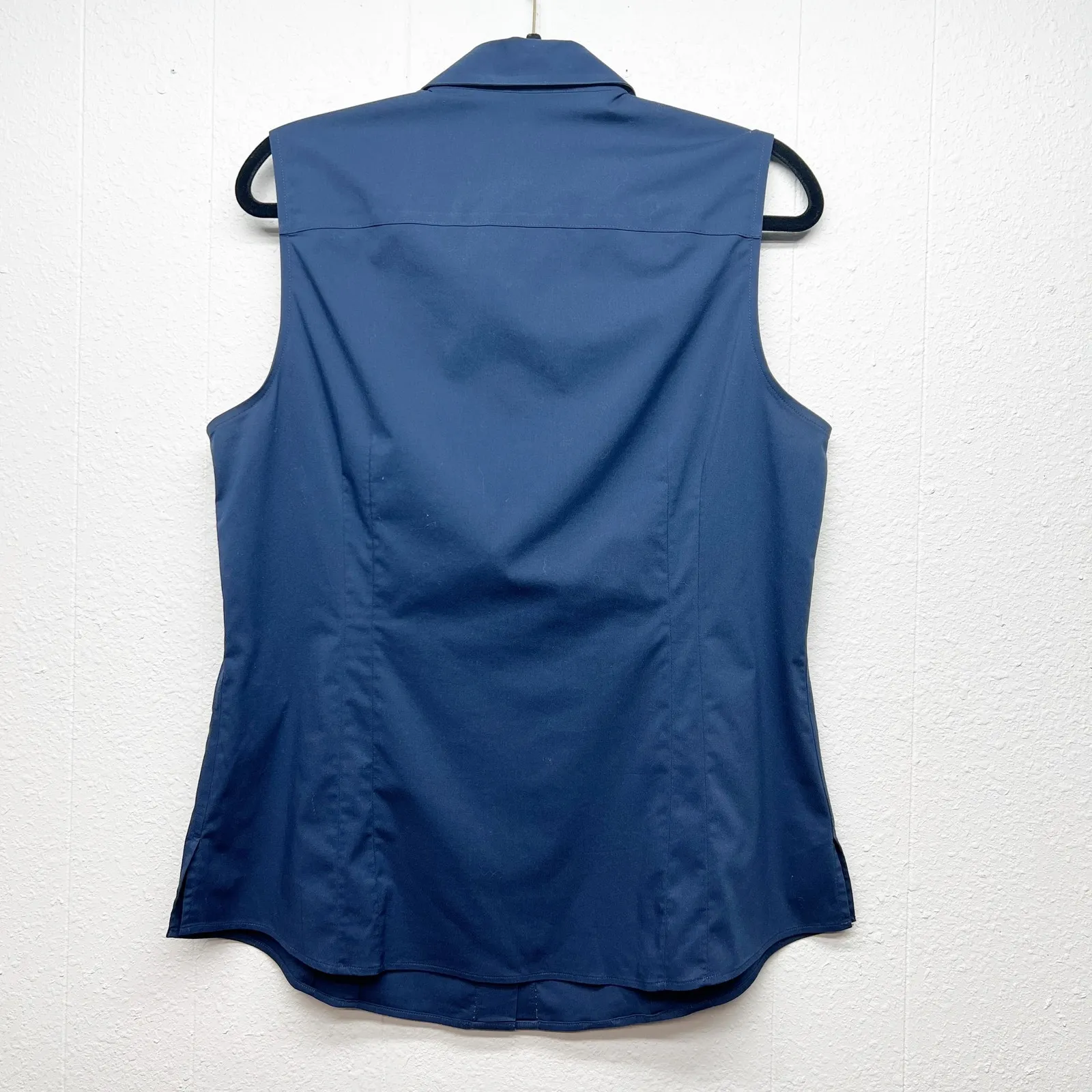 Foxcroft Non-Iron Top Women Large Office Career Business Workwear Cotton Stretch - Image 5