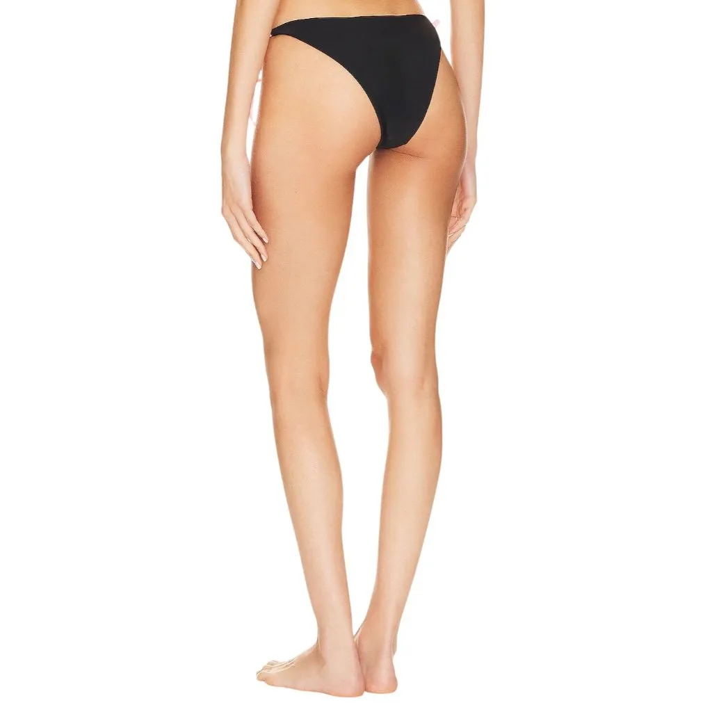 MORE TO COME Fiorella Bikini Bottoms in Black Small New Womens Swimsuit - Image 2