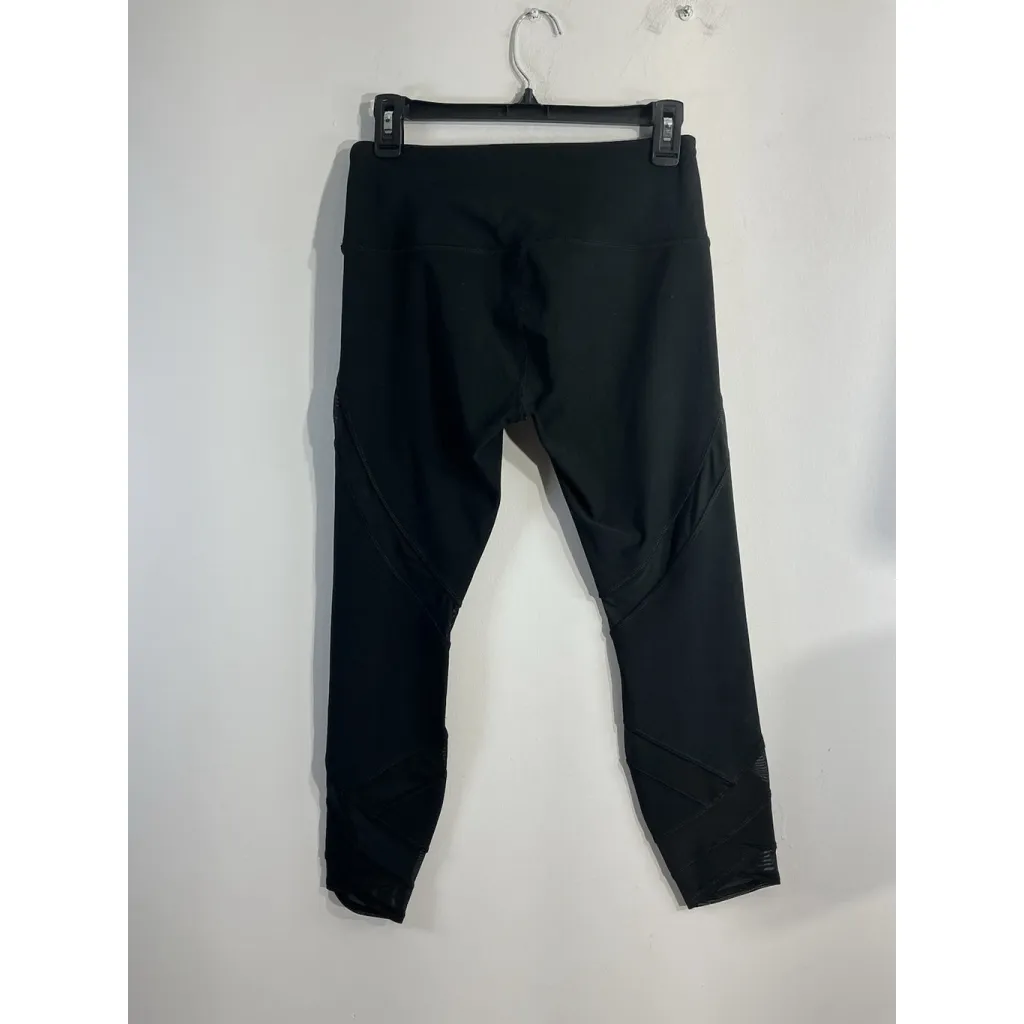 Womans RBX Medium Black Pull On Capri Active Leggings - Image 2