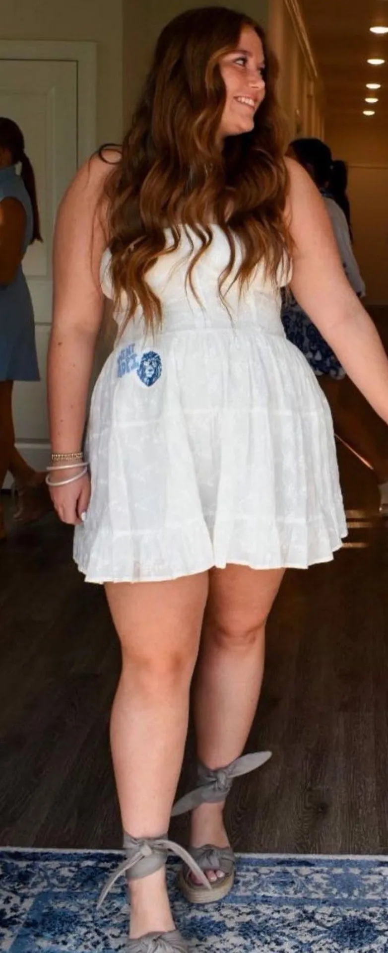 Dress Sahara Desert- White - Image 3