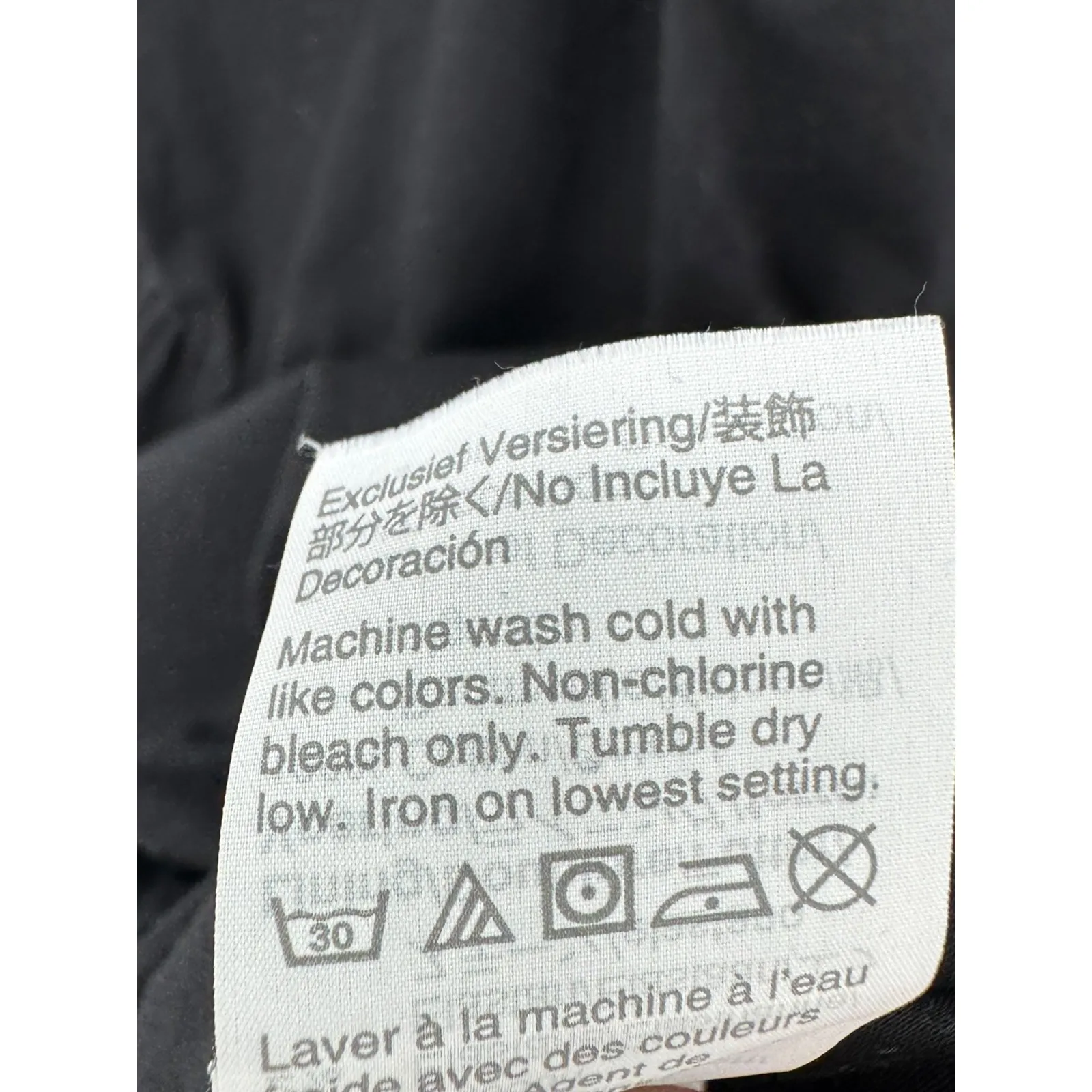 J.Crew Black‎ Eyelet Bib Popover Tiered Cotton Dress Size L Long Sleeve Boho - Image 6