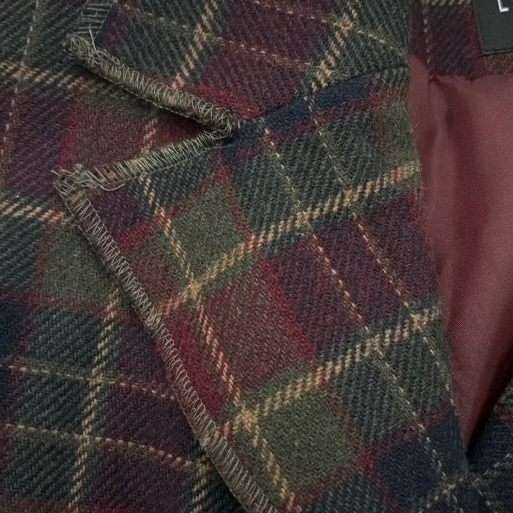 Vintage Lavender Hill wool blend blazer jacket Size 12 - Image 8