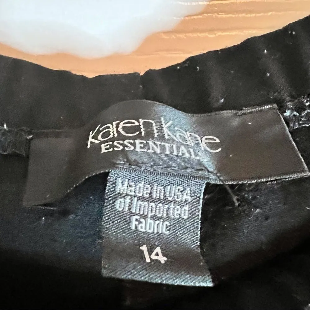 Karen Kane  Essential Pant,‎ Side Zip. Size 14. - Image 4