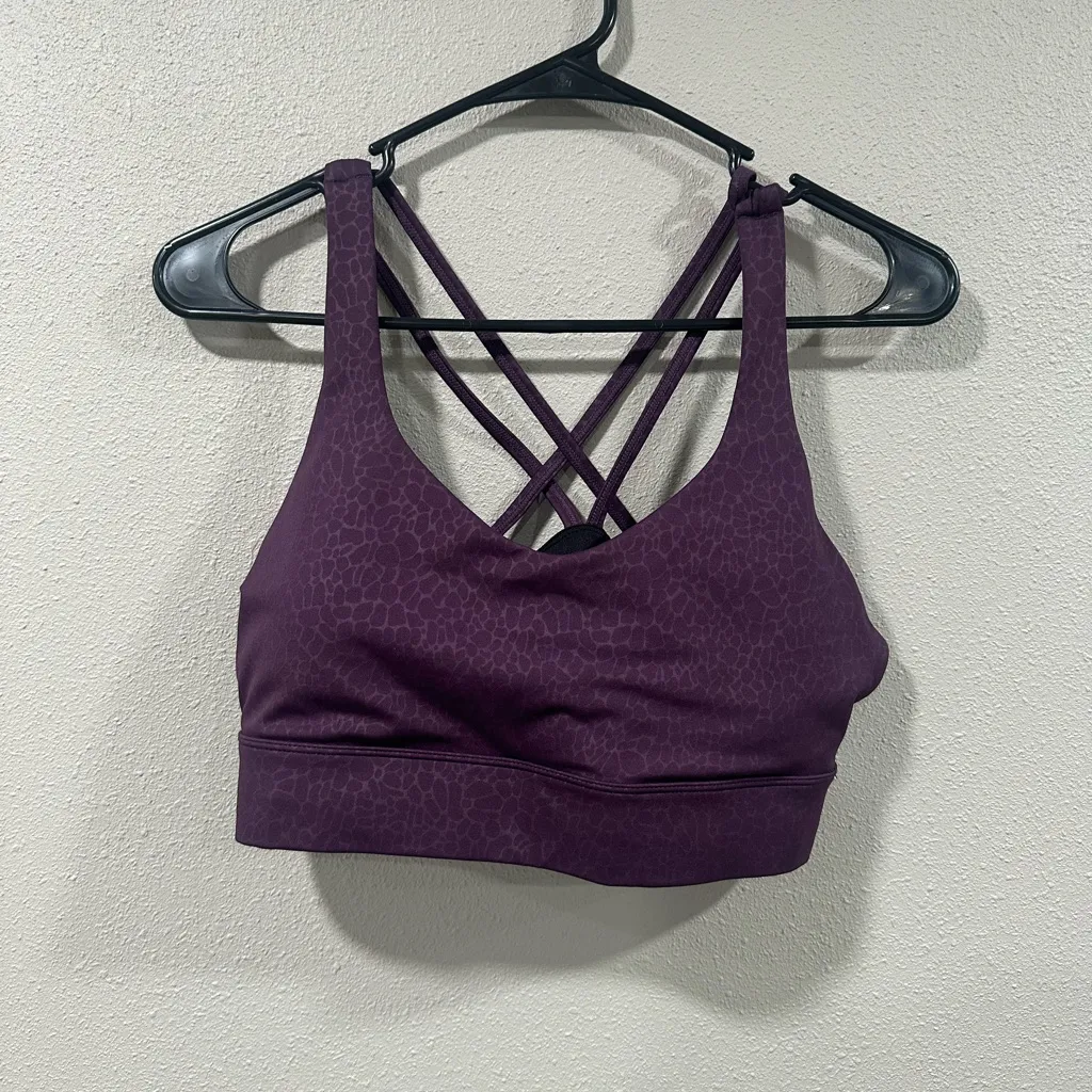 ZYIA Purple Sports Bra - Image 2