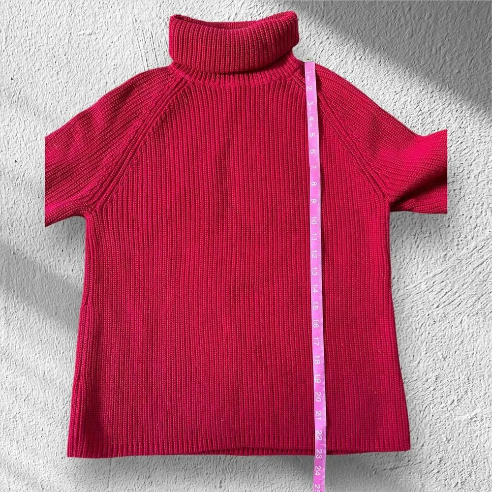 Lands' End Women's Red Jumper - Image 3