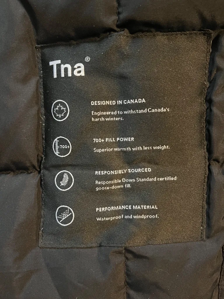 Aritzia TNA Parka Coat - Image 4