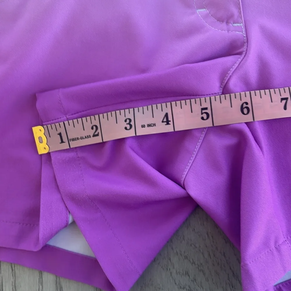 Slazenger Purple Gradient Ombré Golf Shorts Size 2 - Image 5