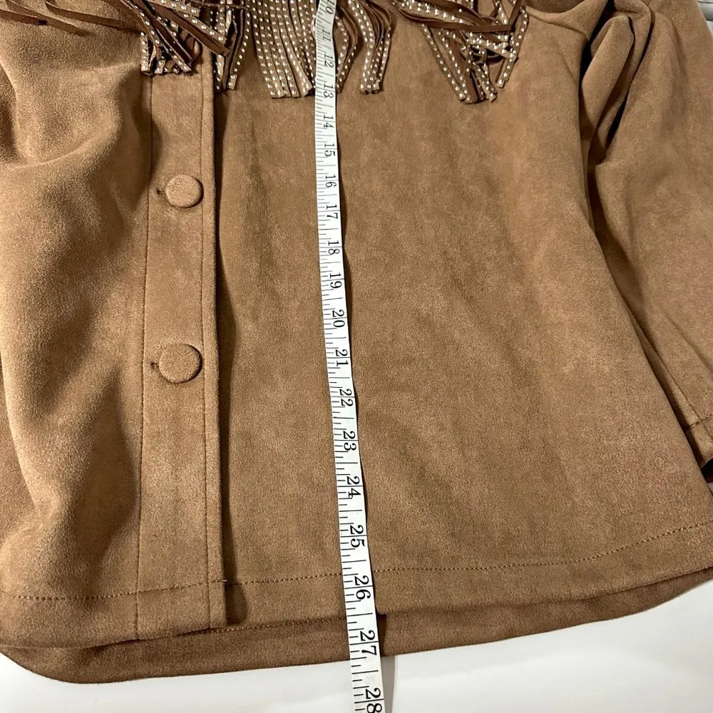 *NEW* Sweet Rain Rhinestone Fringe Jacket - Image 9