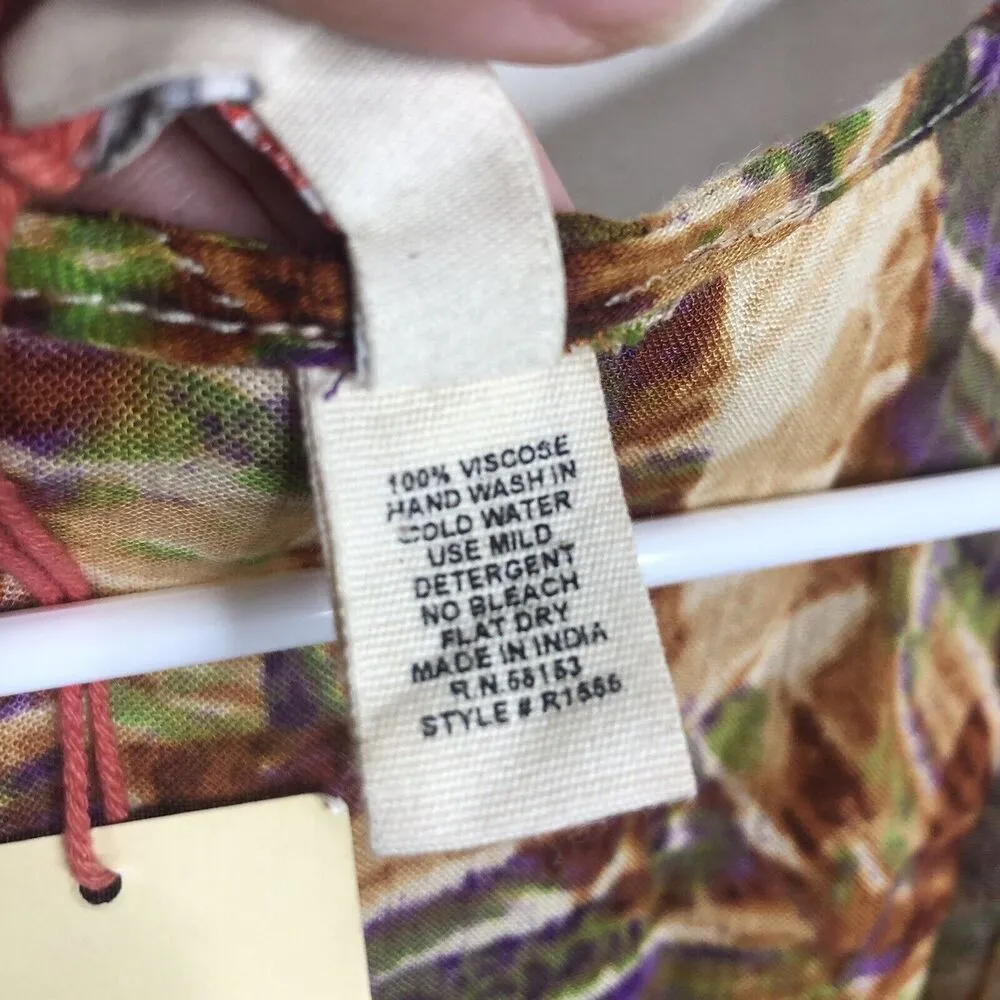 NEW Raga Women's Paradise Peak Sleeveless Lighweight Romper Size Medium - Image 11