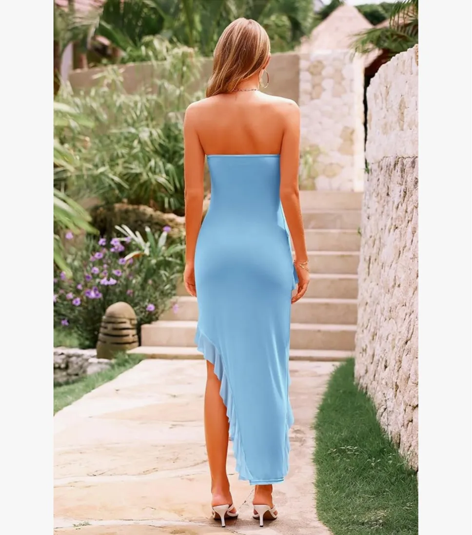 Blue Amazon Dress - Image 2