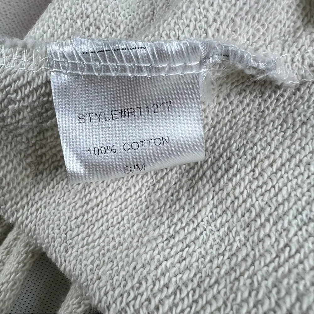 Rehab Lip Open Cutout Back Off the Shoulder Oversized Sweatshirt - Image 8