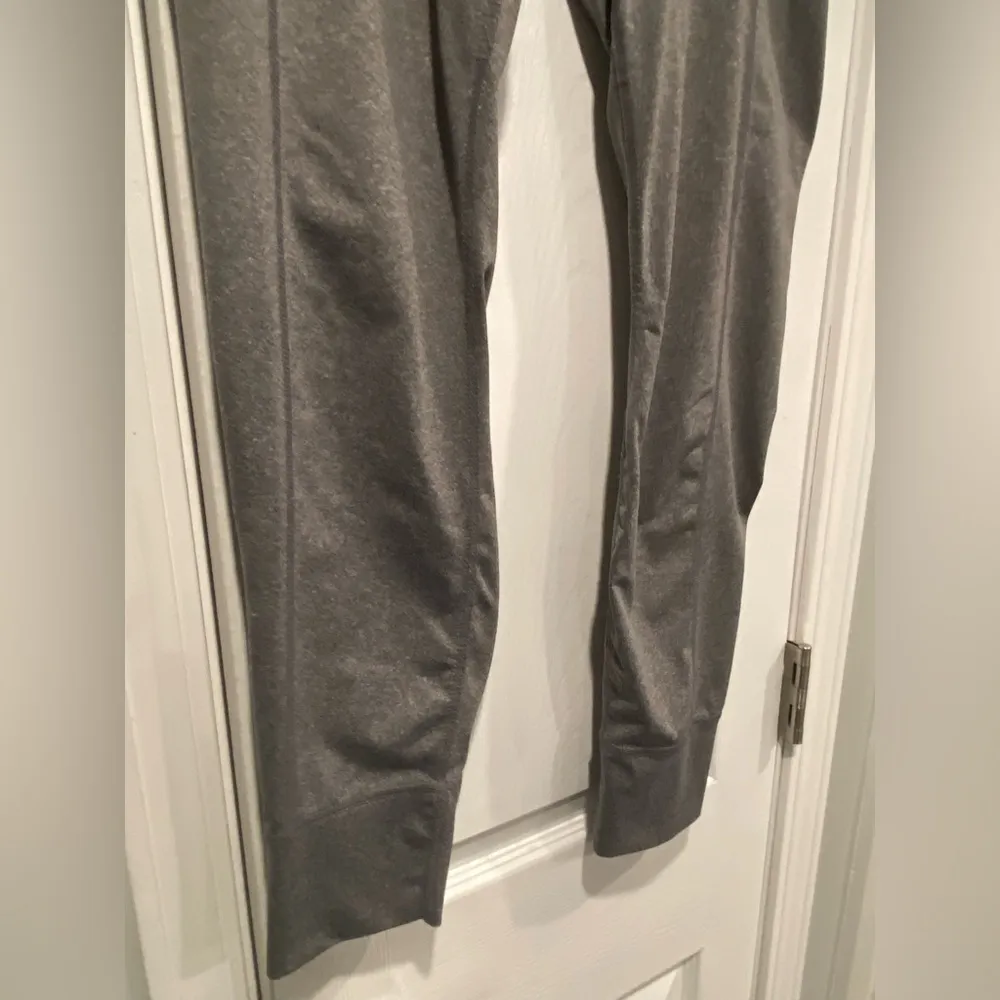 Reebok Gray Moisture Wick Stretch Joggers Elastic Drawstring Pockets Size L - Image 5