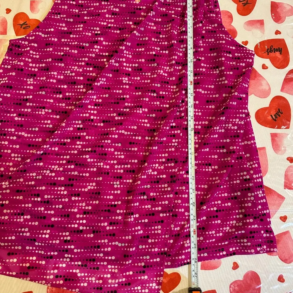 Fuchsia Blouse Short sleeve XL - Image 9