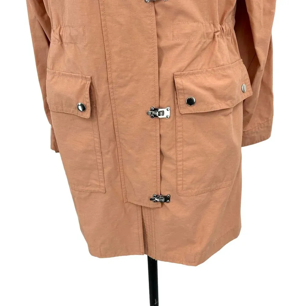 J.‎ Crew Lightweight Utility Jacket in Warm Taupe Pink Size XXS - Image 5