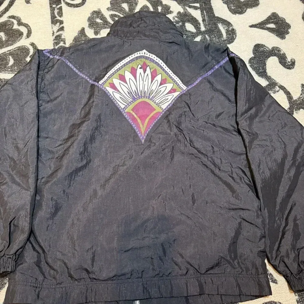 Vintage 90s Australian By L'Alpina Tracksuit‎ Jacket Made in Italy Size L - Image 2