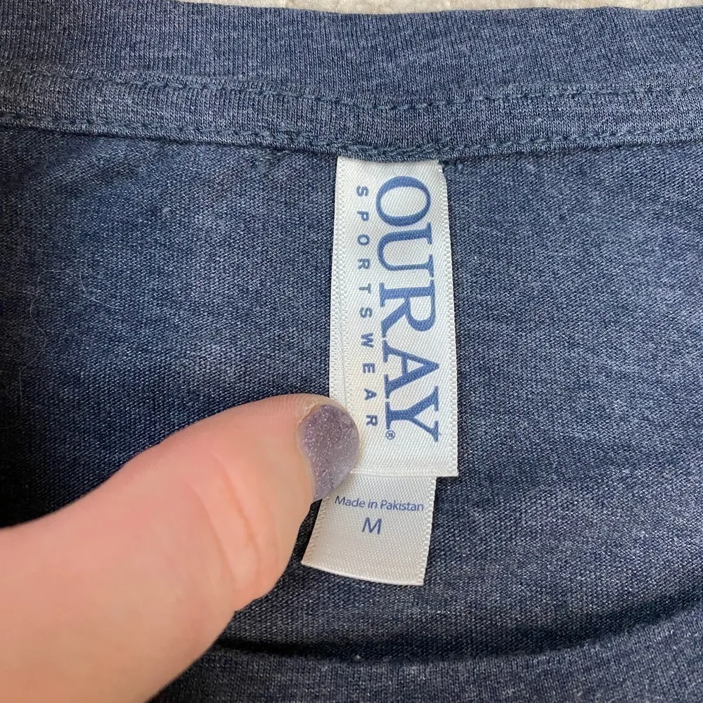 Ouray Big Sky Montana Est. 1973 Graphic Long Sleeve Shirt Size M - Image 4