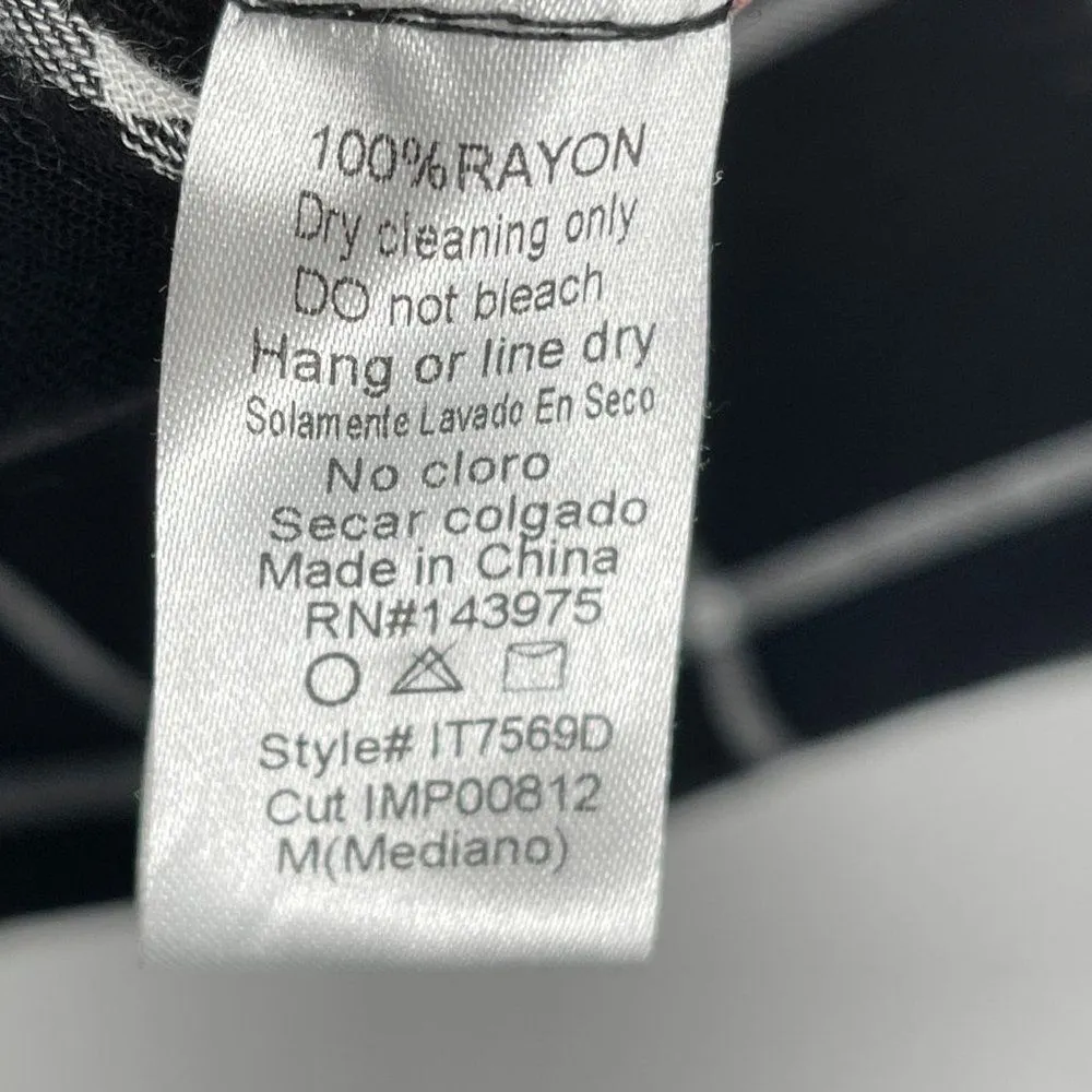 Carly Jean Windowpane Plaid Long Sleeve Boyfriend Fit Button Down Shirt Top CJLA - Image 71