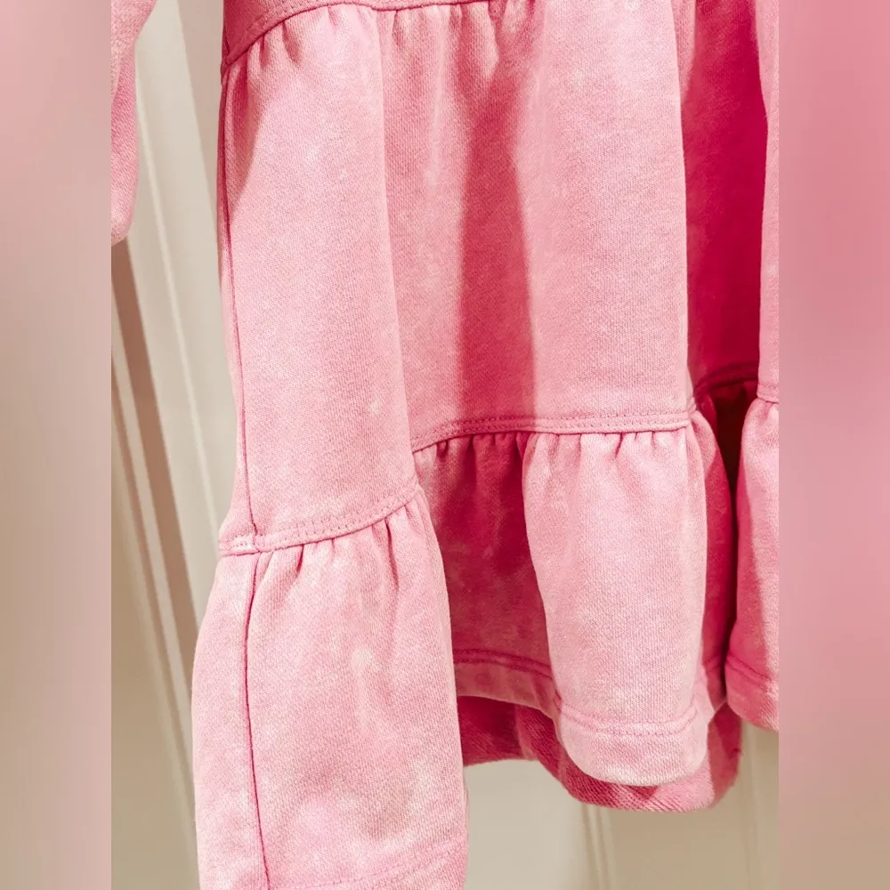 Pastel Pink Peplum Babydoll Sweater - Image 4
