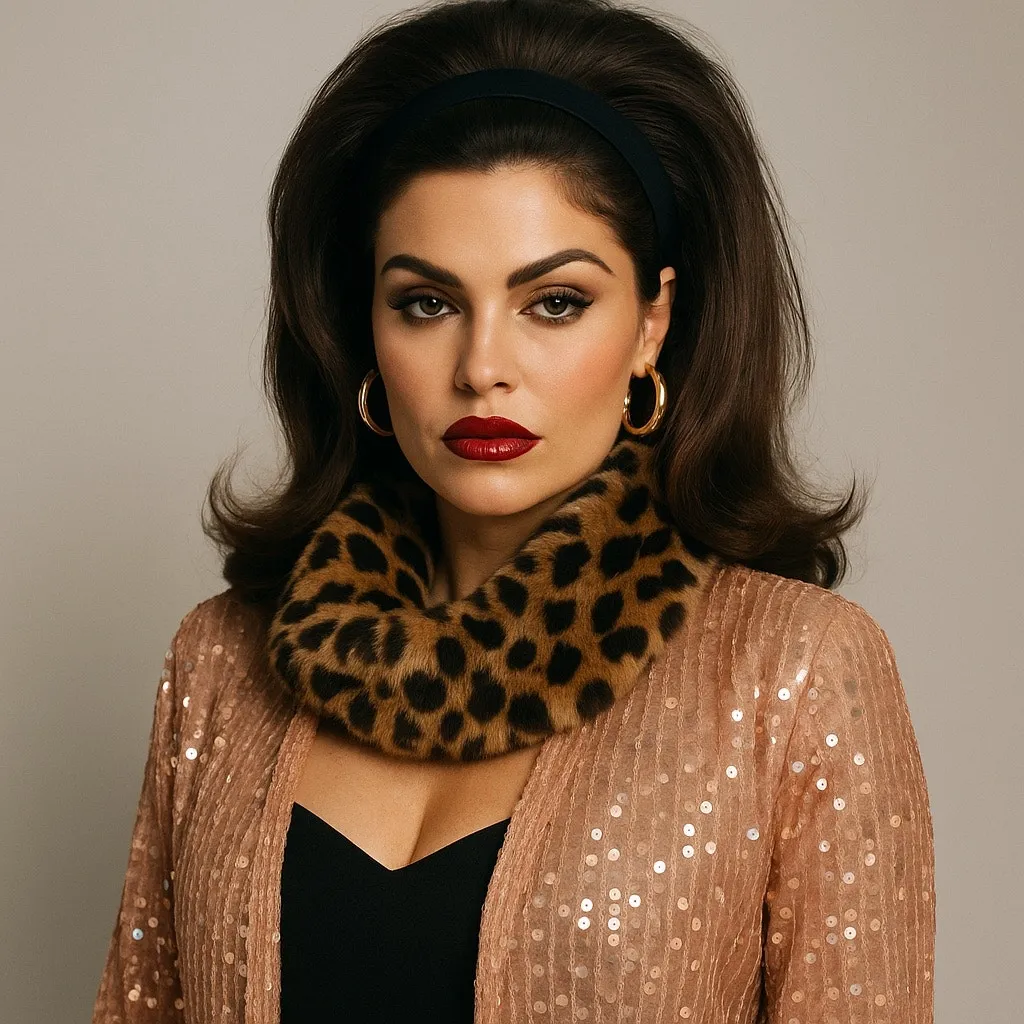 Marina Bresler Silk Sequin Womens jacket Sz 16W Vintage Y2K Peach Art Deco Bead Orange - Image 2