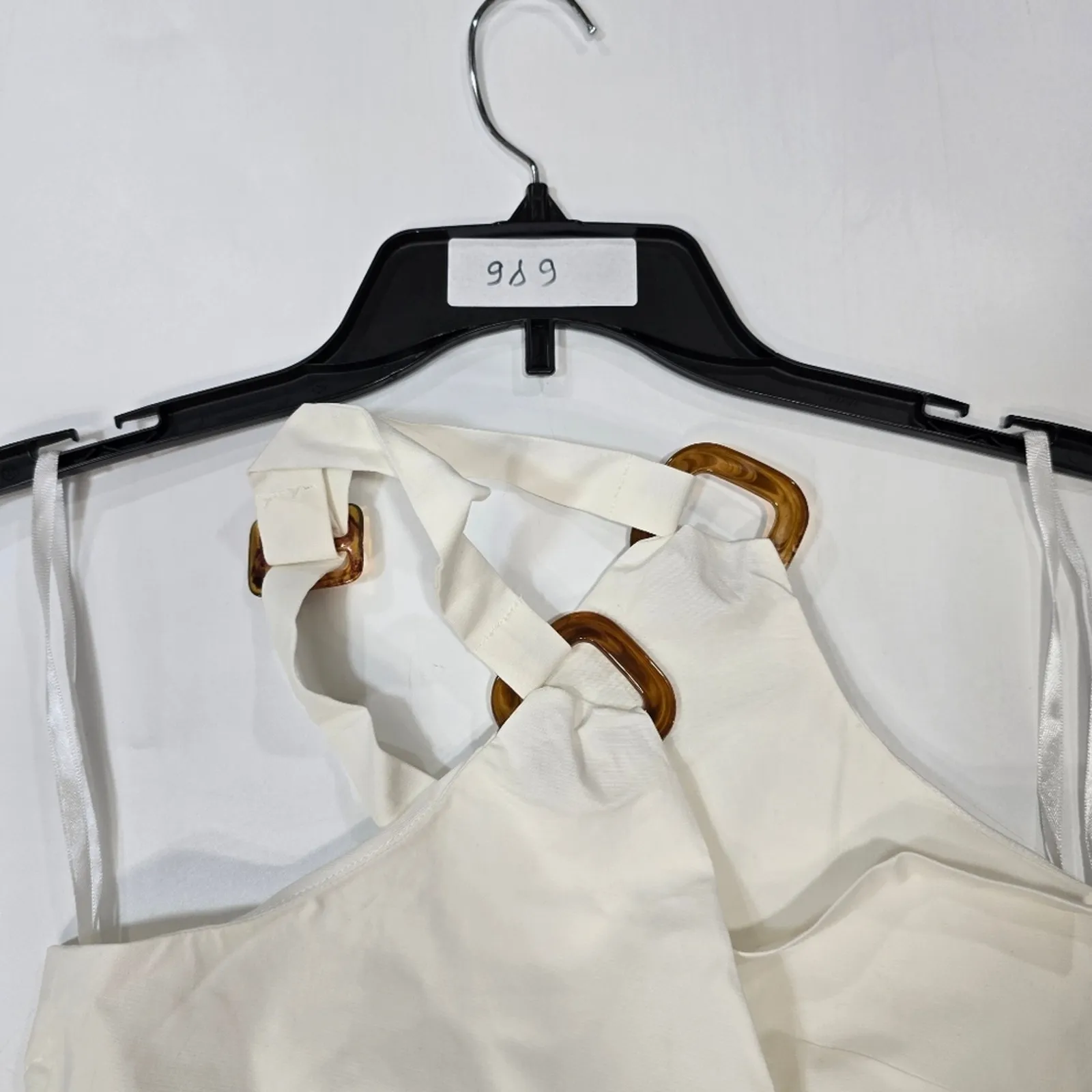 Tularosa  Blair Halter Top in White Medium - Image 13