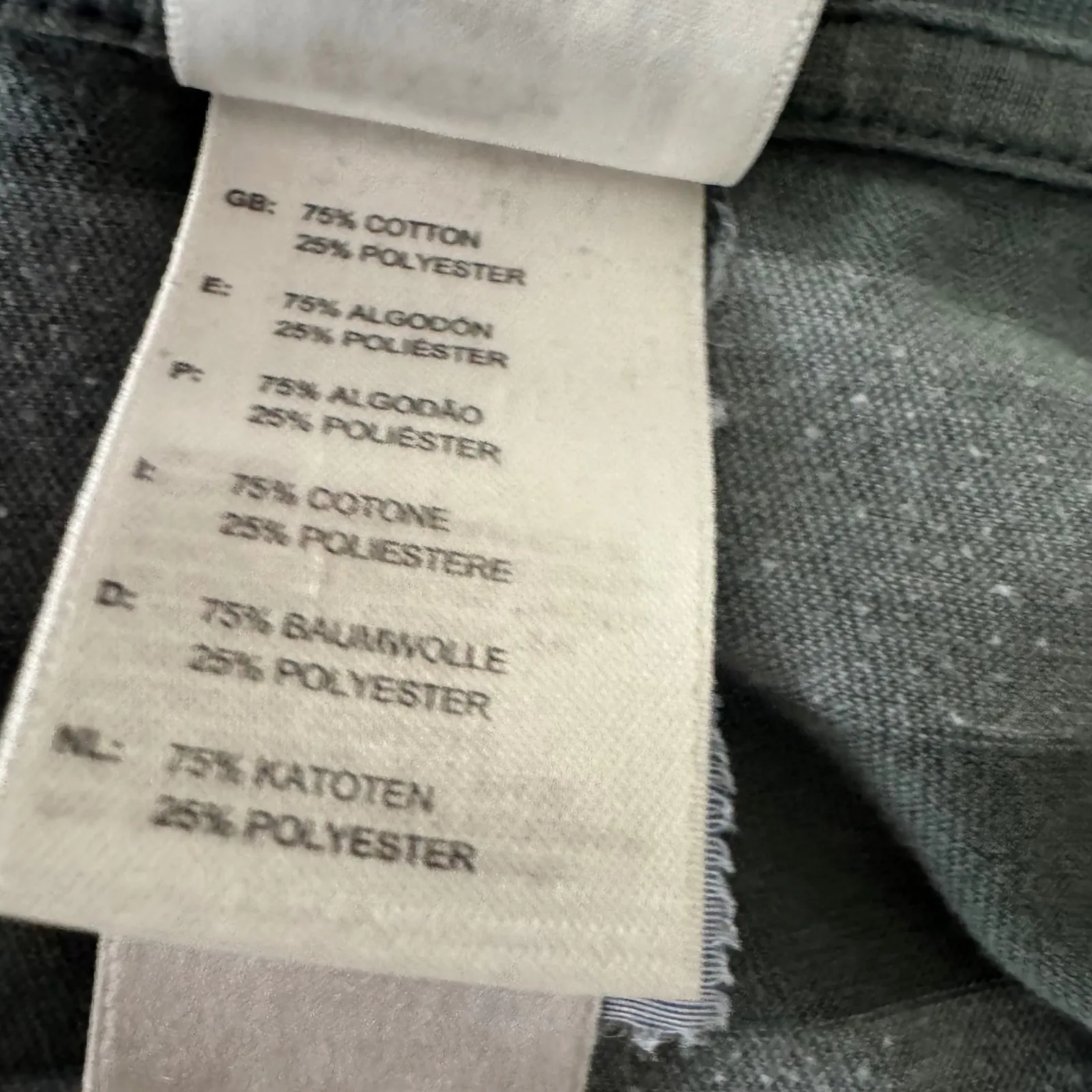 The North Face Womens Long Sleeve Striped T Shirt Gray Blue XL - Image 6