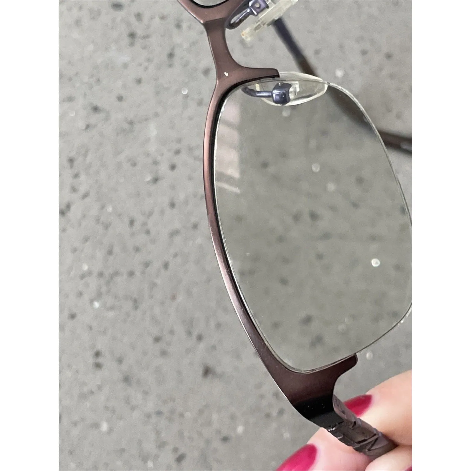 Rampage R174 BRN 51-17-135 Bronze Metal Half Rim Eyeglasses Frames ONLY - Image 13