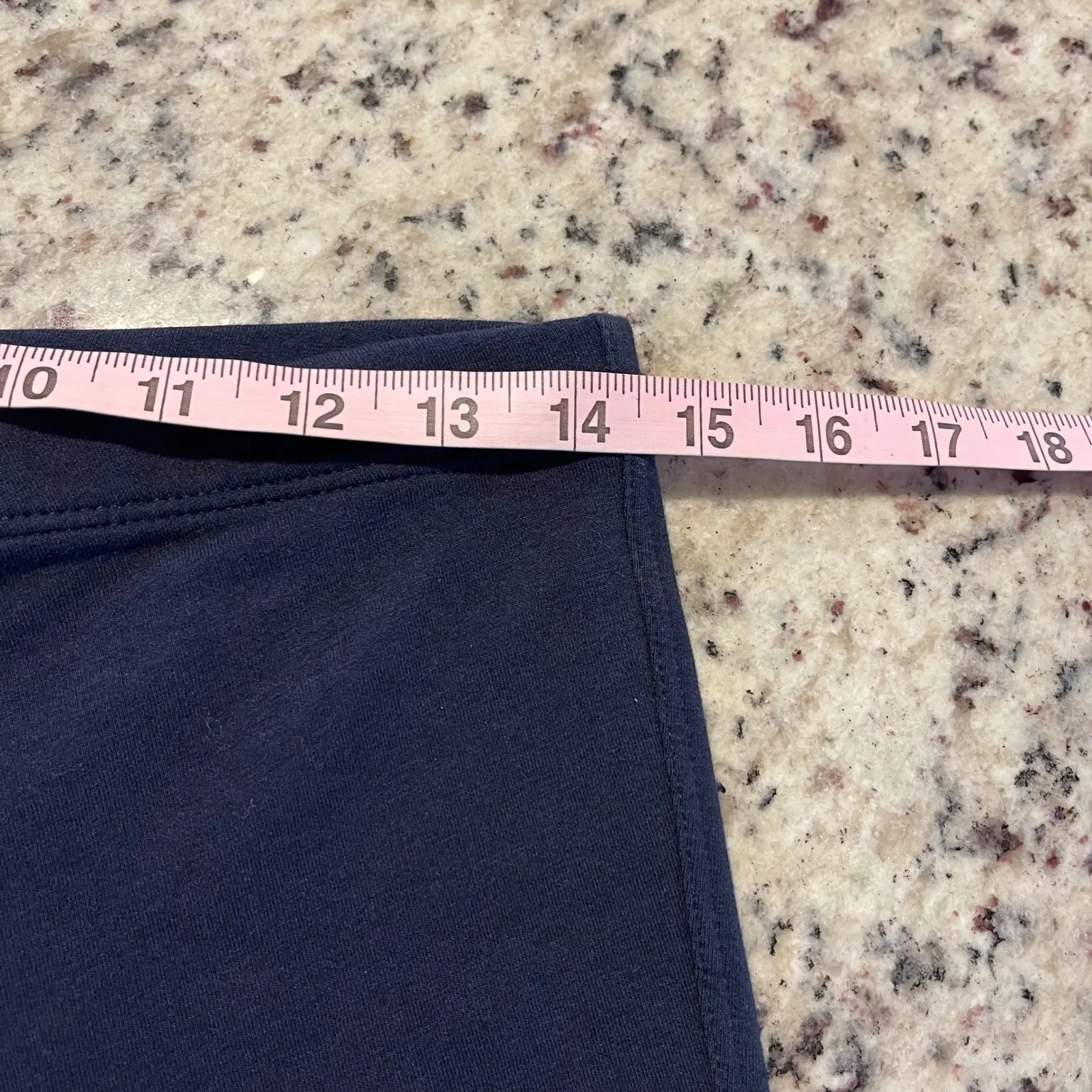 Polo Ralph Lauren Women Navy Blue Riding Pants with Suede Knee Patches Medium - Image 7