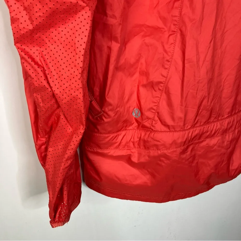 Lululemon Miss Misty Jacket Atomic Red Size 4 - Image 8