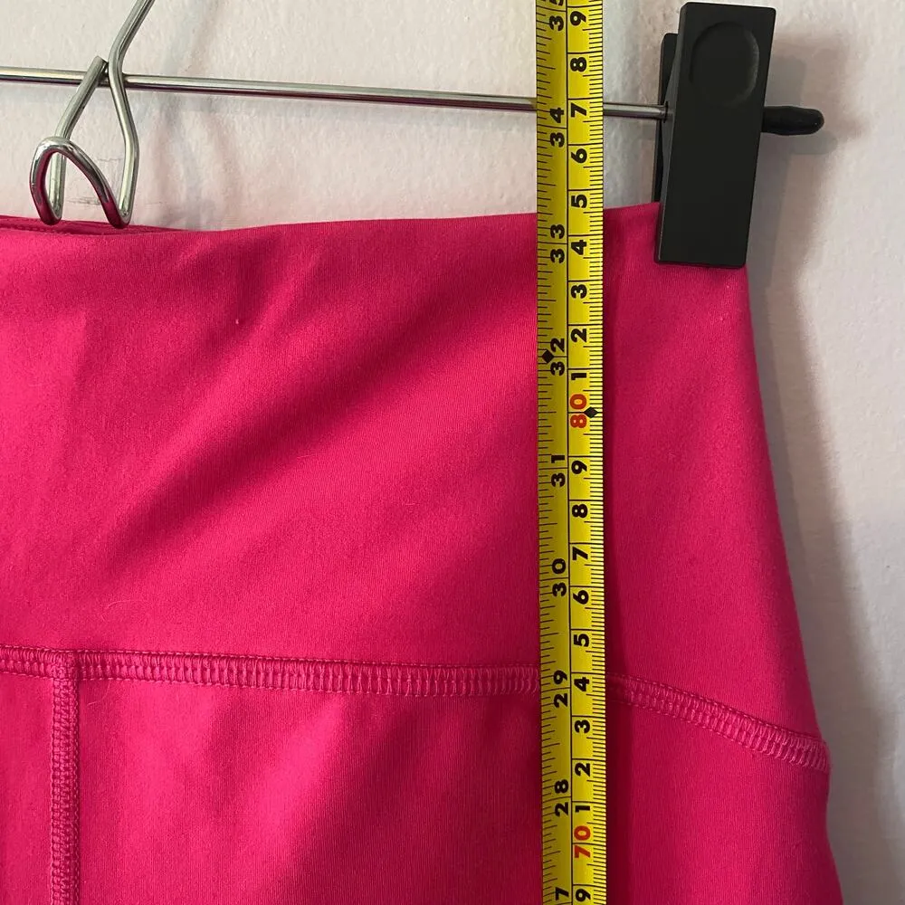 Beyond Yoga Women's size Medium Hot Pink Ankle Leggings High Waisted Workout - Image 10