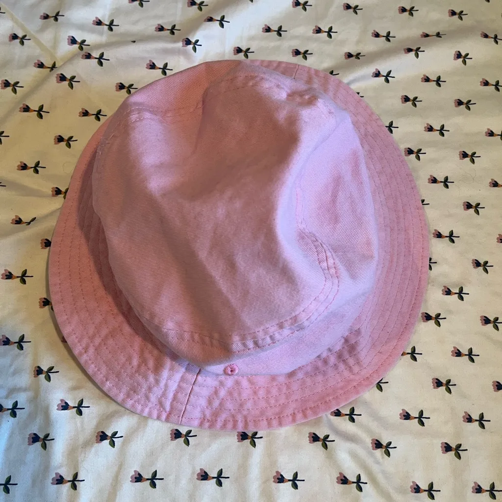 Pink VSCO Basic Bucket Hat - Image 2