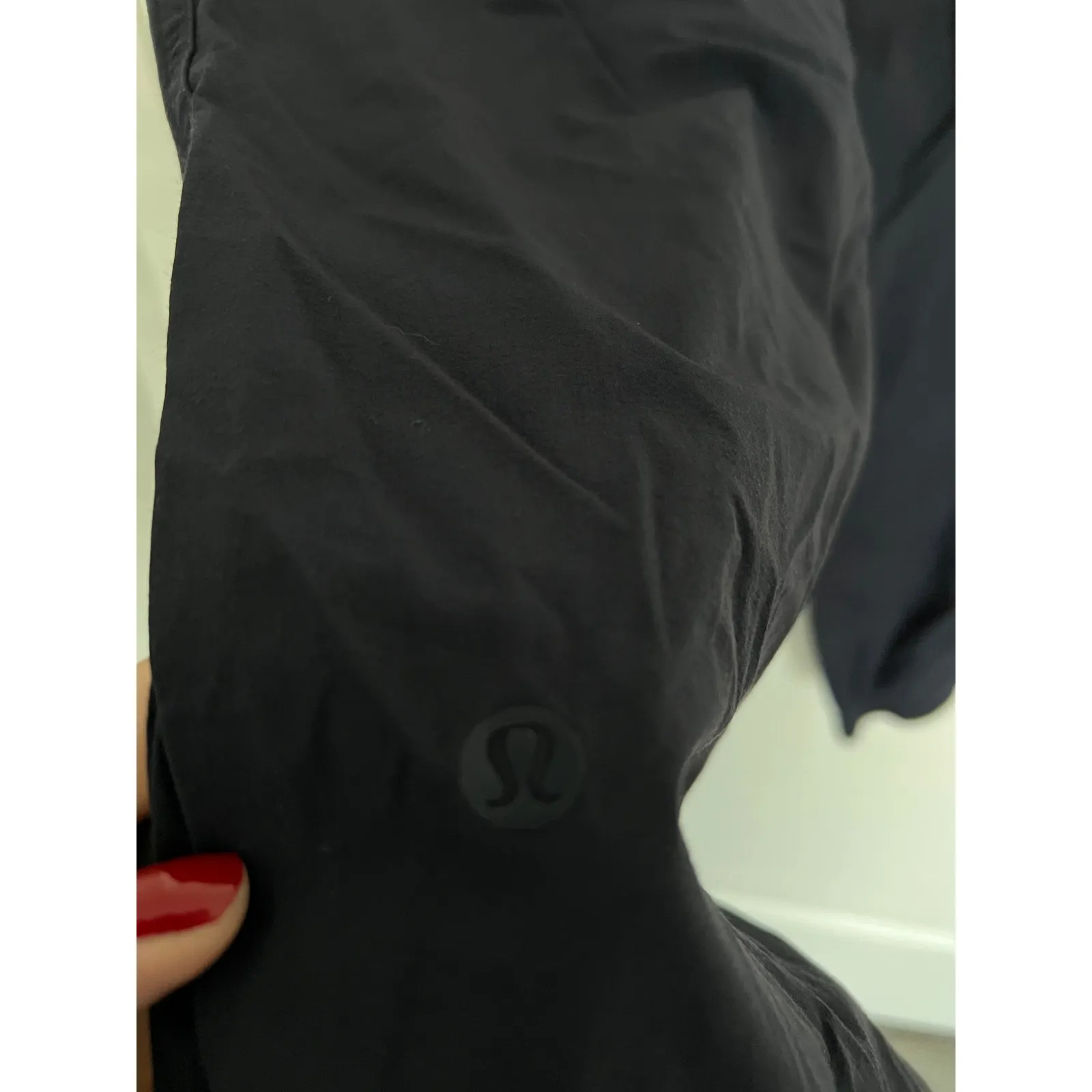 Lululemon Get There Pant (25") - Navy - Size 8 *Discoloration‎ - Image 5