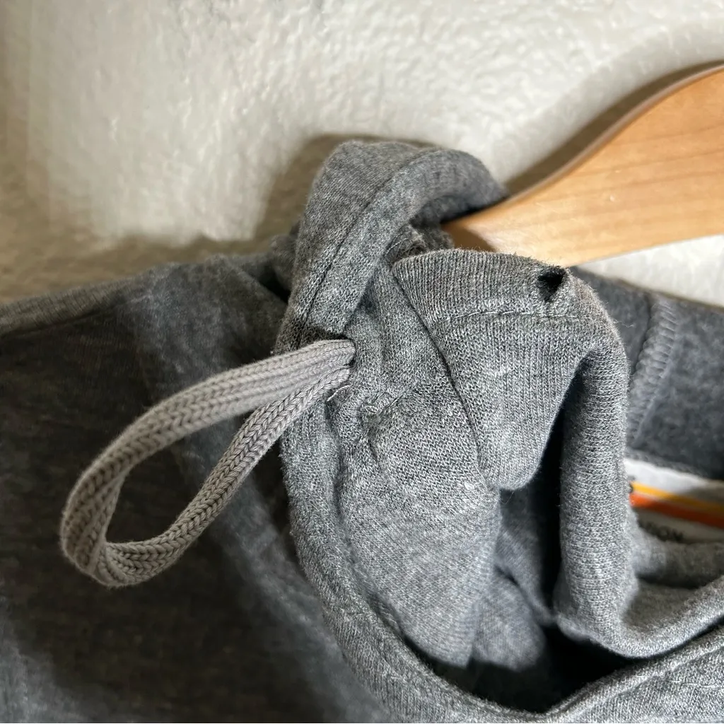 Aviator Nation Ninja Pullover Hoodie grey extra small - Image 4