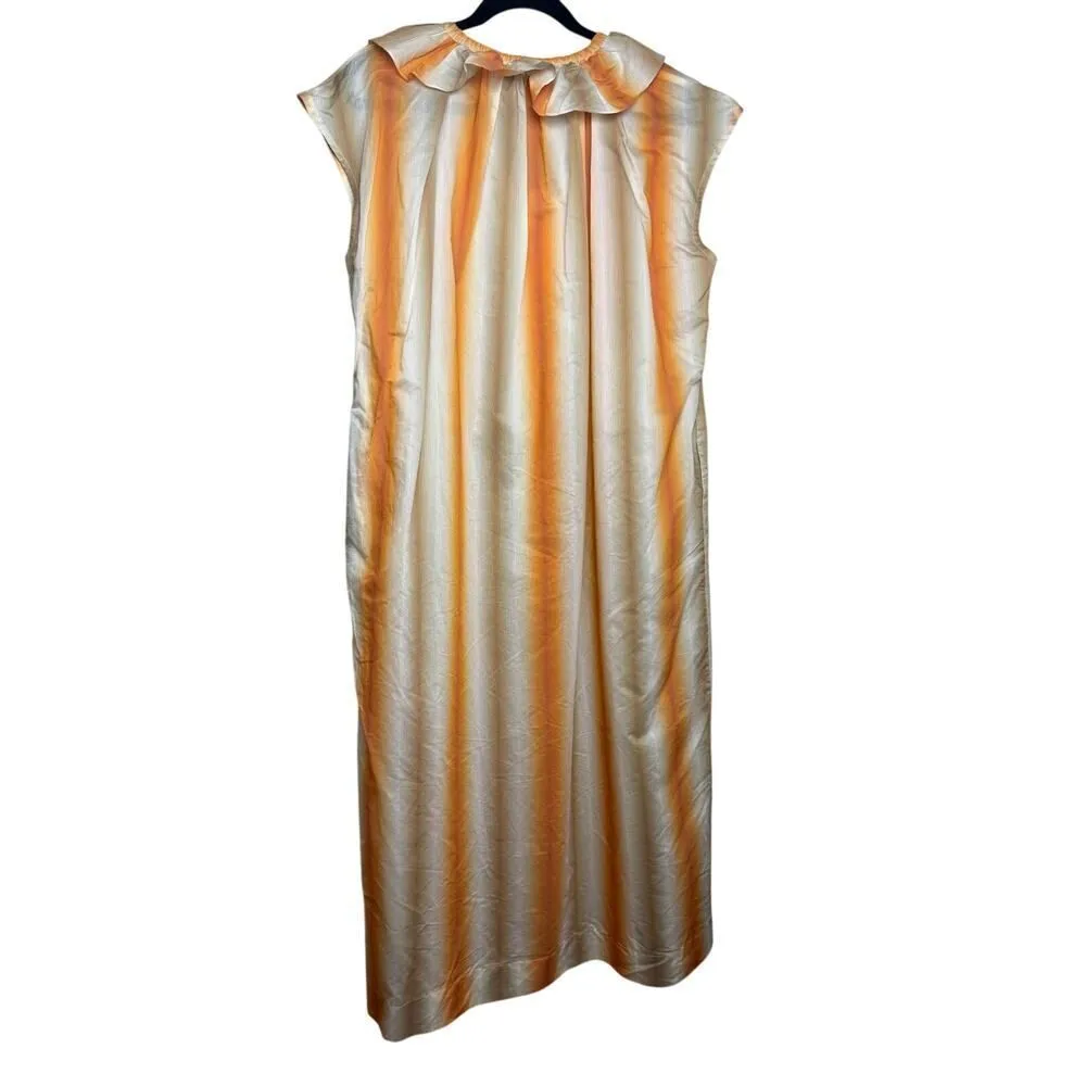 Roseanna Orange Stripe Dress NWT Sz. 38 (US S) NO BELT - Image 4