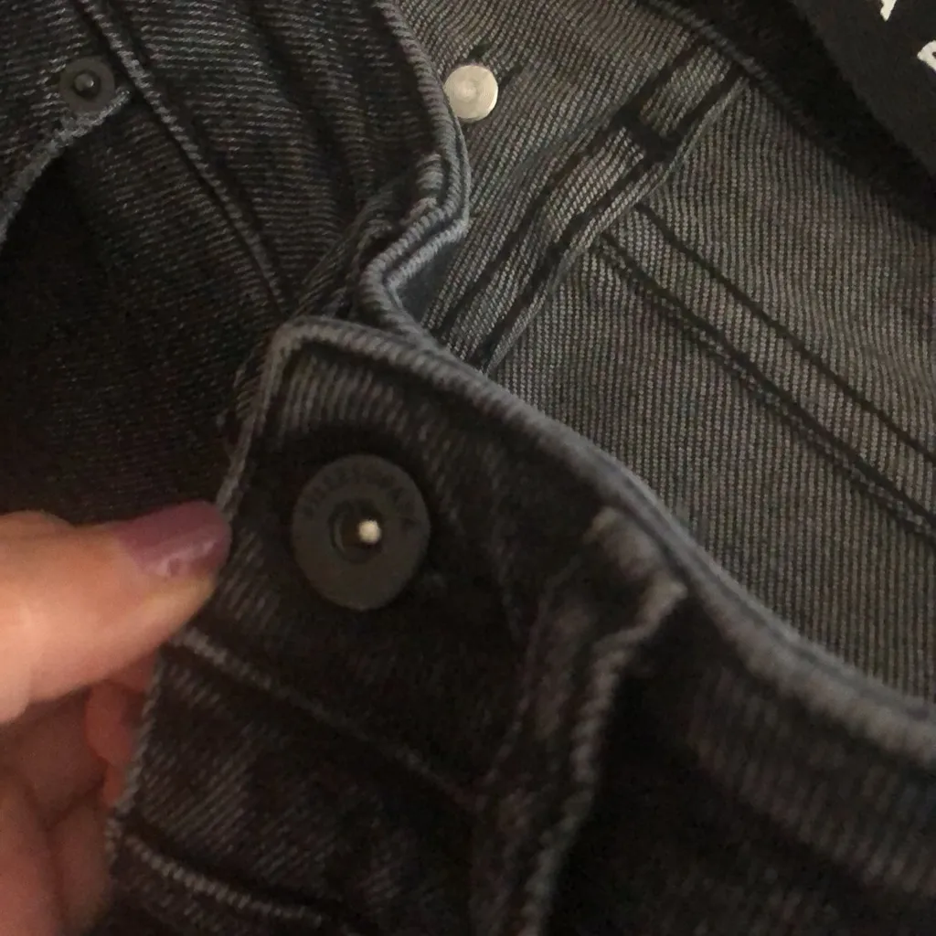 files a papa smoky grey boot cut jeans/ fun pockets Size 25 - Image 3