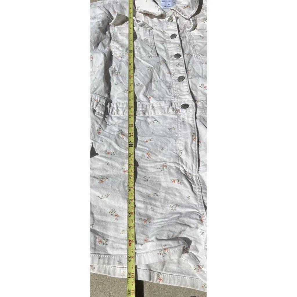 Celebrity Pink Womens XL One Piece Jumpsuit Floral Romper Jumper Button Boho - Image 7